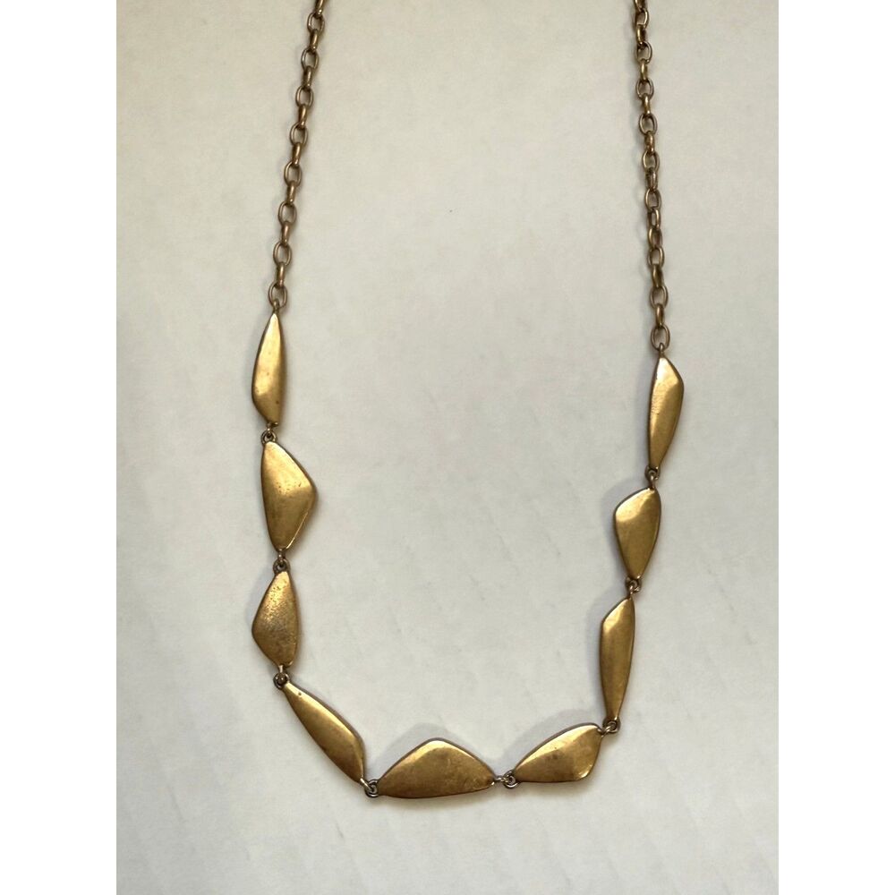 Kendra Scott Kira Collar Necklace in Vintage Gold - Picture 1 of 4